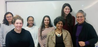 Women in a classroom