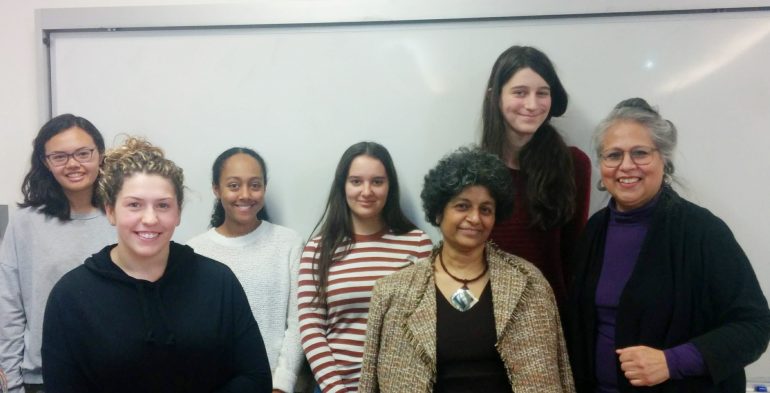 Women in a classroom