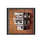 letter stamps spelling Poetry