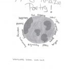 Black and white drawing of the earth