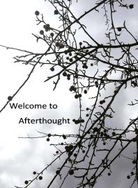 Black and white photo of branches