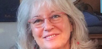 Woman wearing glasses