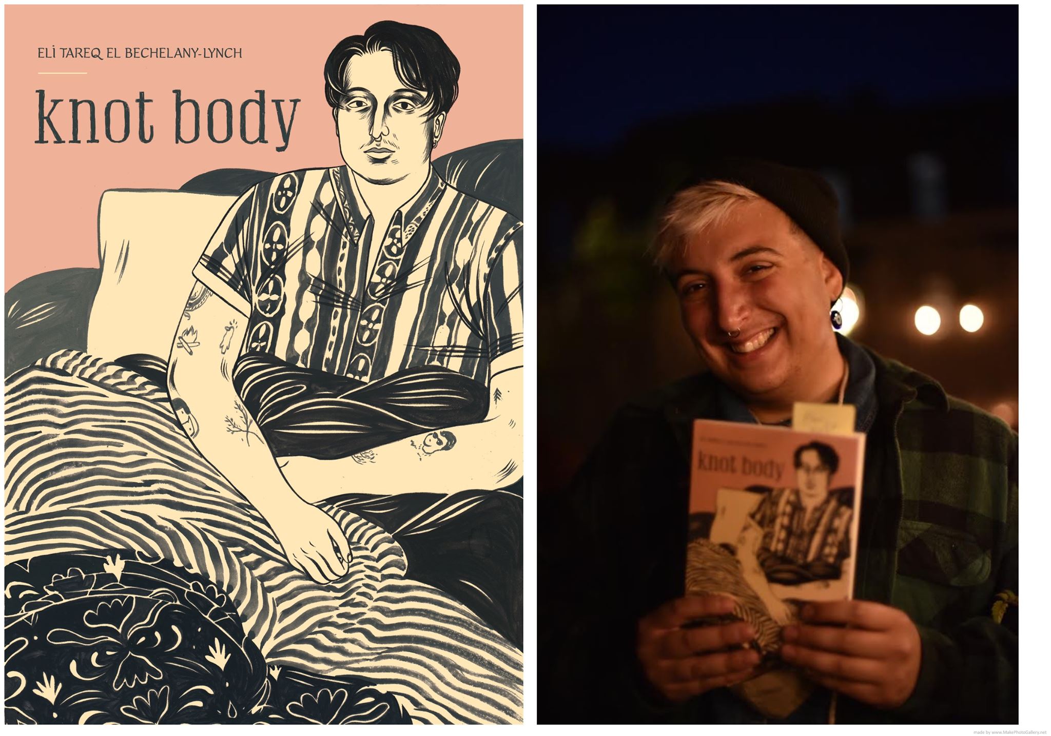 Librairie D+Q presents Eli Tareq El Bechelany-Lynch launching Knot Body