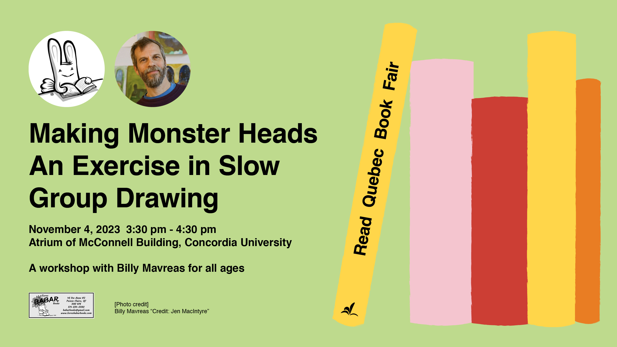 Making Monster Heads – An Exercise in Slow Group Drawing