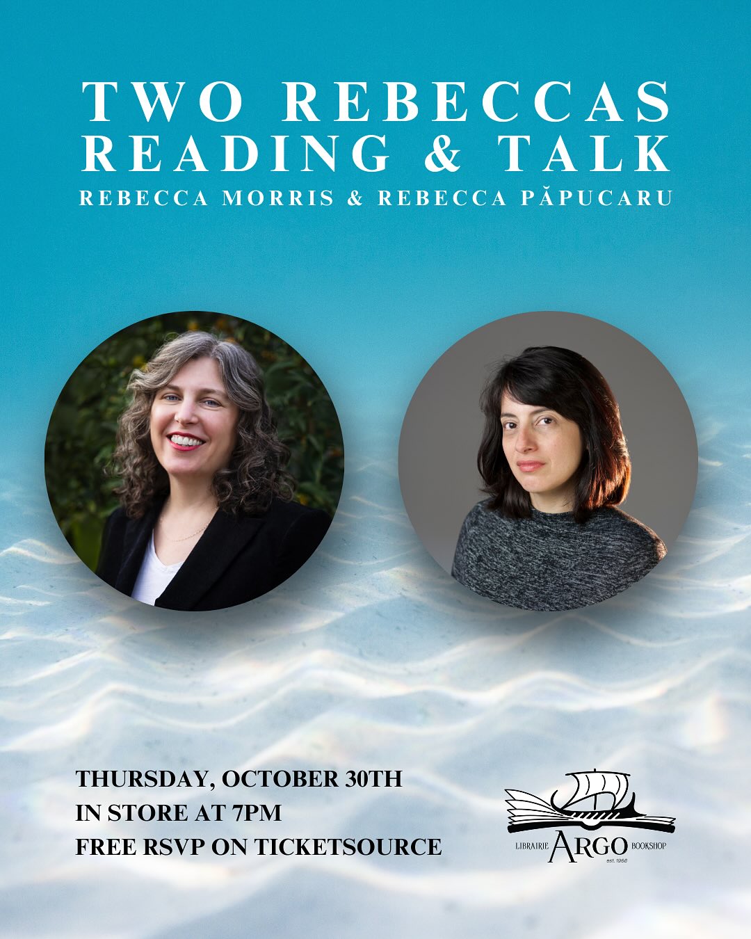 Two Rebeccas, Two Books!