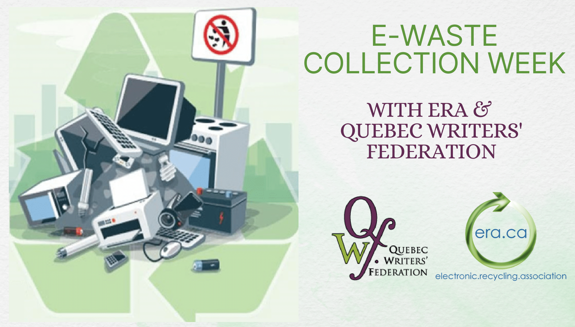 QWF-ERA E-Waste Collection Drive